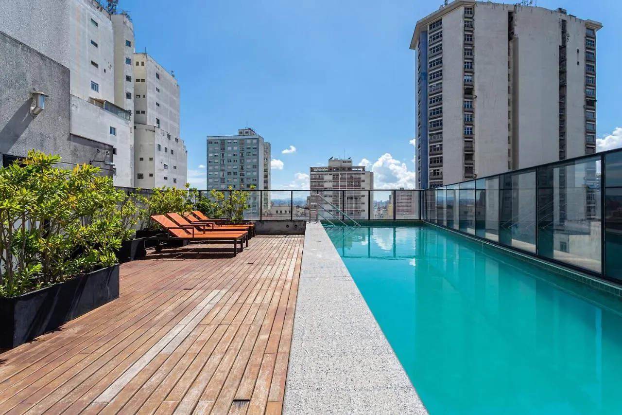 Aurora Paulistana A Passos Do Metro Republica Apartment Sao Paulo